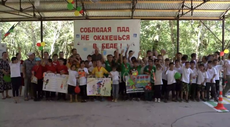 Сотрудники Госавтоинспекции посетили детский оздоровительный лагерь «Орлёнок»